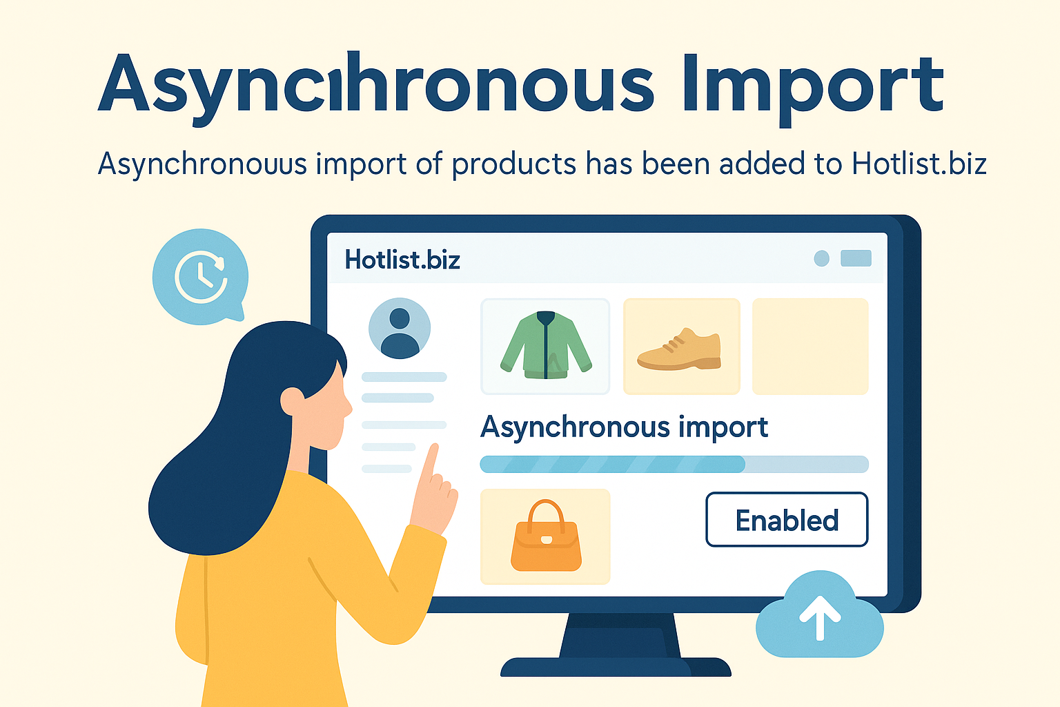 Dodano funkcję - Import asynchroniczny