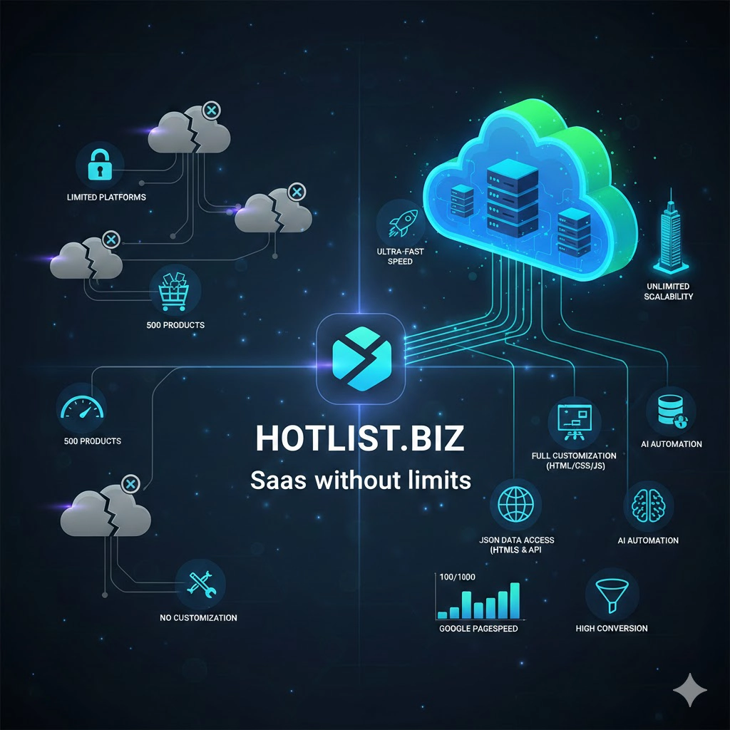 SaaS cloud solution for online stores without limits: scalability, speed, automation, and full customization