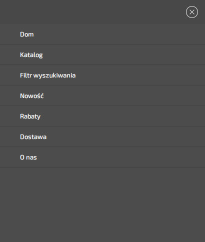 Tworzenie mobilnego menu