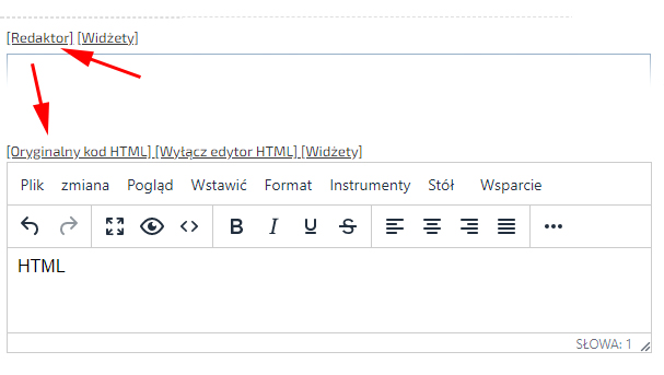 Zarządzanie stroną